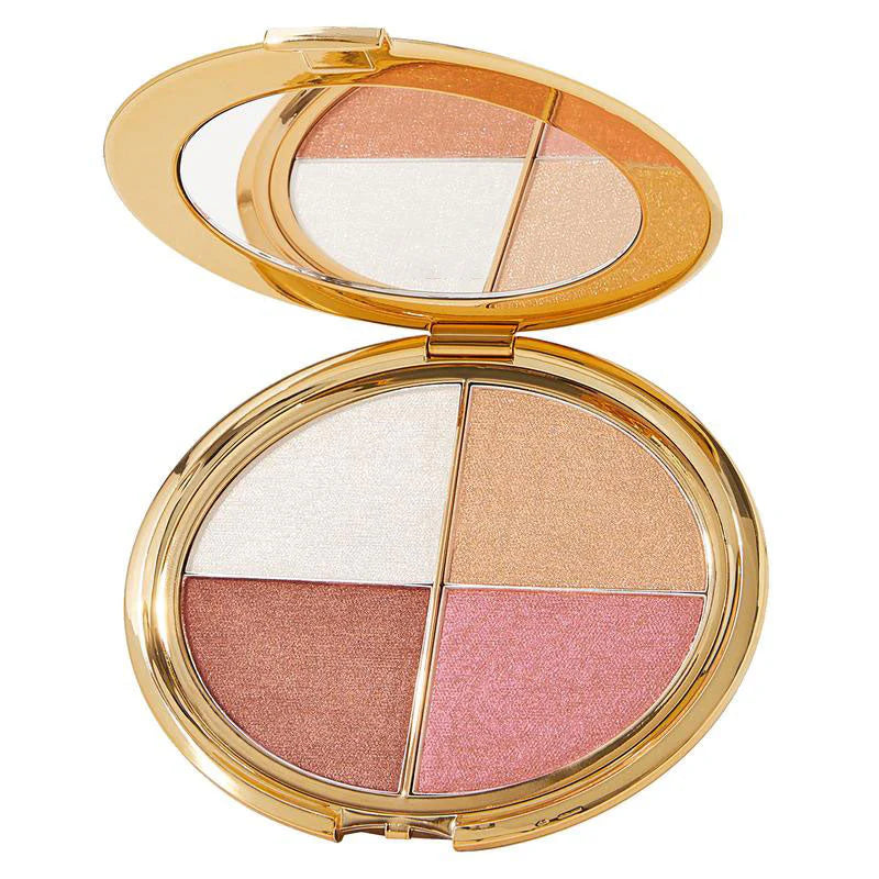 🌺Last 3 hours 60% off⏰eye & cheek palette - eyeshadow and highlighter makeup (with Detachable Brush)