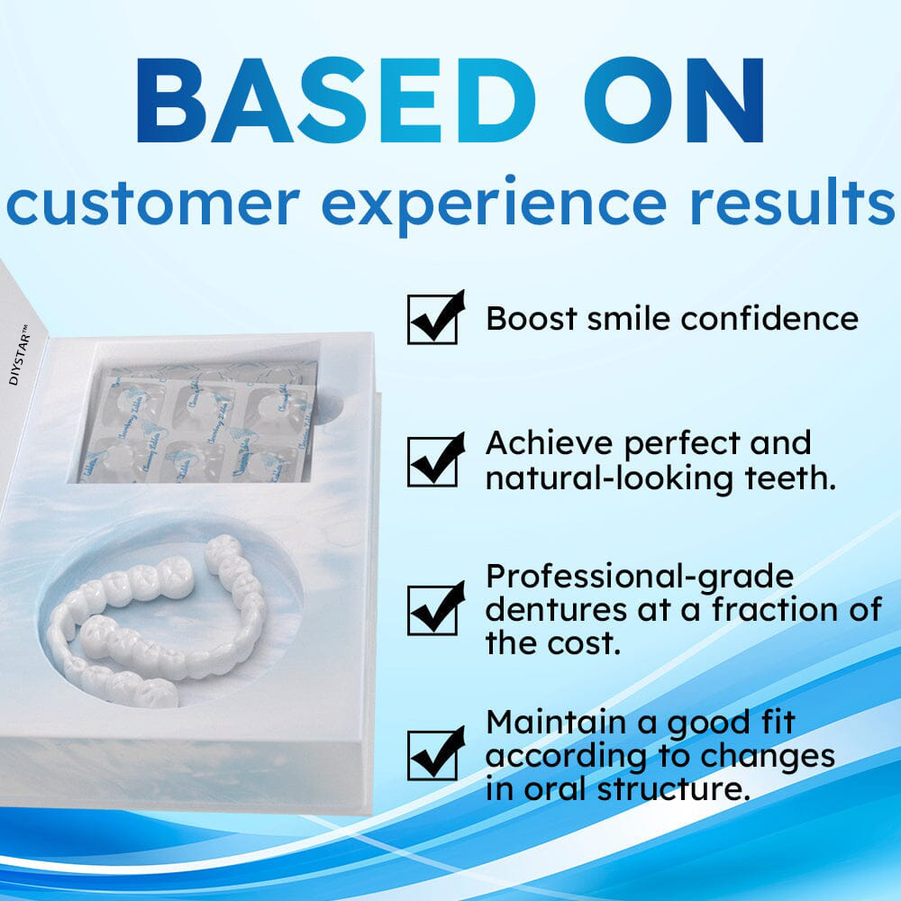 🏆 Smileasego™ Moldable Dentures – The Choice of Professionals for Natural Beauty & Comfort