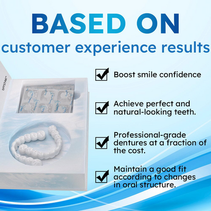 🏆 Smileasego™ Moldable Dentures – The Choice of Professionals for Natural Beauty & Comfort