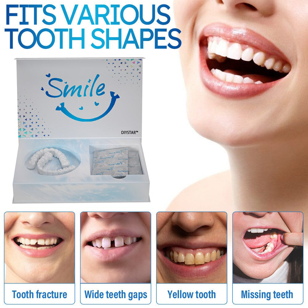 🏆 Smileasego™ Moldable Dentures – The Choice of Professionals for Natural Beauty & Comfort