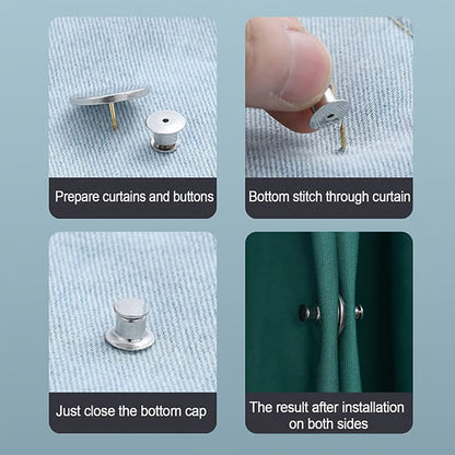 (🔥HOT SALE NOW-48% OFF)Magnetic Curtain Clip(4 PCS/PACK ) & BUY MORE SAVE MORE