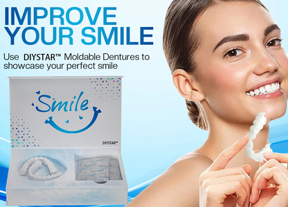 🏆 Smileasego™ Moldable Dentures – The Choice of Professionals for Natural Beauty & Comfort