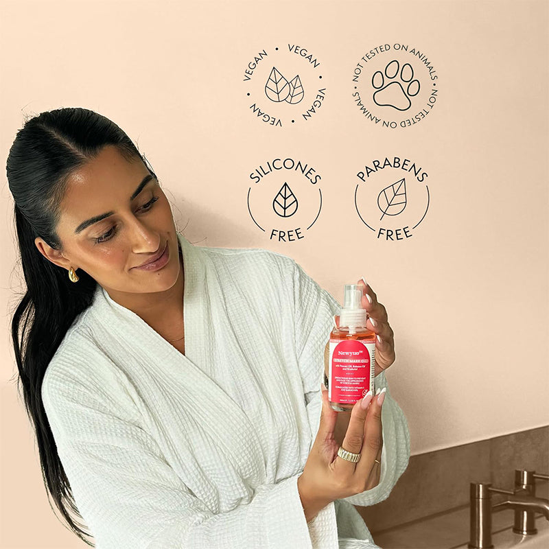 Newyuo™ Skin Care Oil for Stretch Marks, Scars, Vegan & Paraben Free